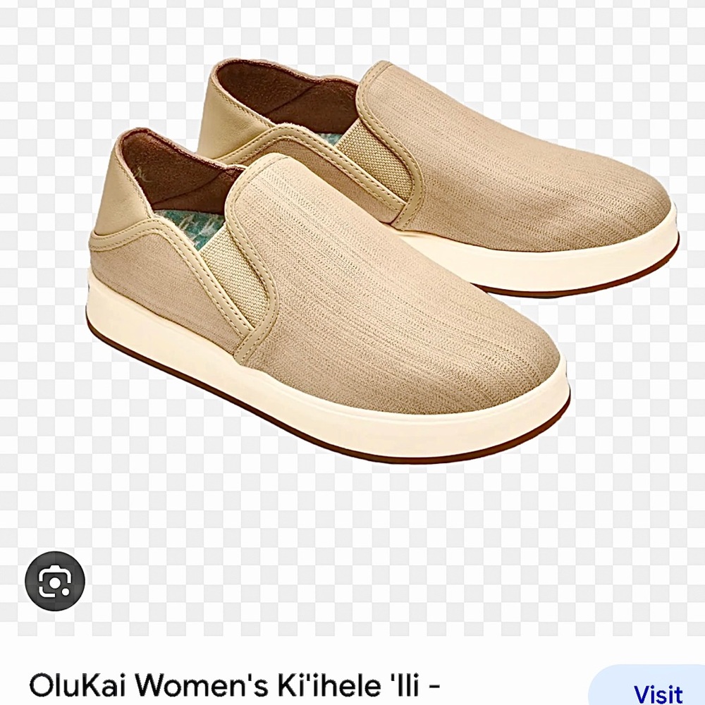 OluKai KI IHELE ILI women’s shoe size US 9. Beige